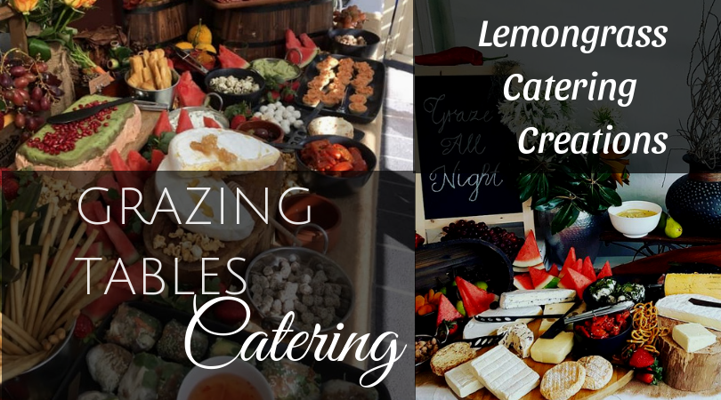 central coast grazing tables filled with delicious food lemongrass catering